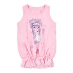  Майка з шифоновою вставкою дитяча 4В146, image 1 