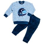  Велюровий костюм (світшот + штани) дитячий К3ВЛ001, image 1 