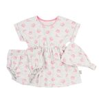  Комплект дитячий з сукні трусів та пов'язки К15КЛ007, image 1 