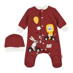  Комплект (чоловічок утеплений + шапочка) дитячий К8КП008, image 1 