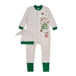  Чоловічок (комбінезон-спальник) + шапочка дитячі К8ІН003, image 1 