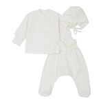  Комплект (чепчик + льоля + повзунки) дитячий утеплений з начосом К1ФТ003, image 1 