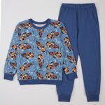  Піжама утеплена з начосом (світшот + штани) дитяча К3ФТ143, image 1 