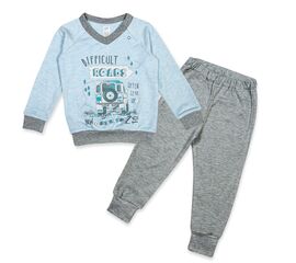  Піжама (світшот + штани) дитяча К3ІН103-1, image 1 