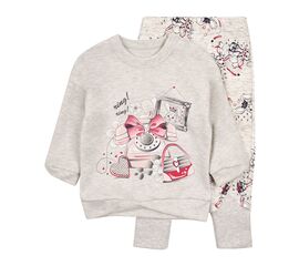  Піжама (світшот + штани) дитяча К3ІН107-1, image 1 