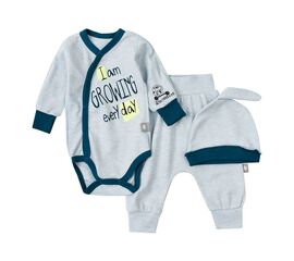  Комплект (боді + шапочка) дитячий К5ІН015, image 1 