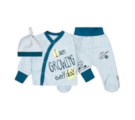  Комплект (льоля + повзунки + шапочка) дитячий К1ІН005, фото 1 