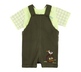  Костюм (футболка + напівкомбінезон-пісочник) дитячий К3КЛ022, фото 1 