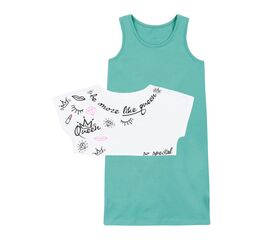  Комплект дитячий з сарафану та футболки К15СК100, image 1 