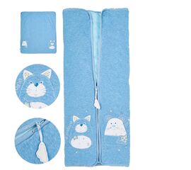  Демісезонний велюровий конверт-ковдра для новонароджених 14ВЛ003, image 1 