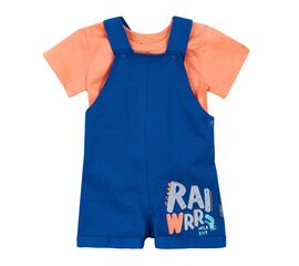  Комплект дитячий з напівкомбінезону та футболки К3КЛ010, image 1 