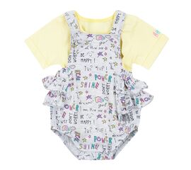  Костюм (футболка + напівкомбінезон-пісочник) дитячий К3КЛ013, фото 1 