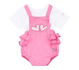  Костюм (футболка + напівкомбінезон-пісочник) дитячий К3КЛ013, image 1 