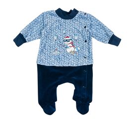  Чоловічок (комбінезон) велюровий дитячий 8Т07В, image 1 