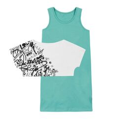  Комплект дитячий з сарафану та футболки К15СК100, фото 1 