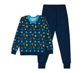  Піжама утеплена з начосом (світшот + штани) дитяча К3ФТ118, фото 1 