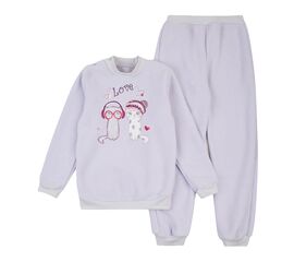  Піжама махрова (світшот + штани) дитяча К3МХ114, image 1 