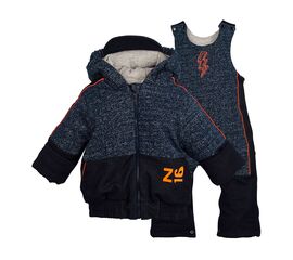  Демісезонний комплект (куртка + напівкомбінезон) утеплений на синтепоні К9ДВ002, фото 1 