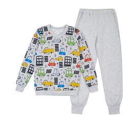  Піжама утеплена з начосом (світшот + штани) дитяча К3ФТ143, фото 1 