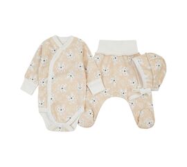  Комплект (чепчик + боді + повзунки) дитячий К5ФТ018, image 1 