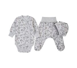  Комплект (чепчик + боді + повзунки) дитячий К5ФТ018, image 1 