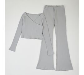  Комплект (топ з довгими рукавами + штани кльош) дитячий К3РК161, image 1 