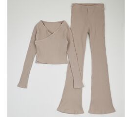  Комплект (топ з довгими рукавами + штани кльош) дитячий К3РК161, image 1 