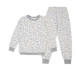  Піжама утеплена з начосом (світшот + штани) дитяча К3ФТ143, image 1 