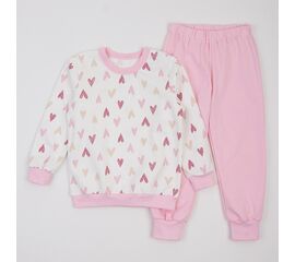  Піжама утеплена з начосом (світшот + штани) дитяча К3ФТ153, фото 1 