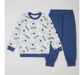  Піжама утеплена з начосом (світшот + штани) дитяча К3ФТ118, image 1 