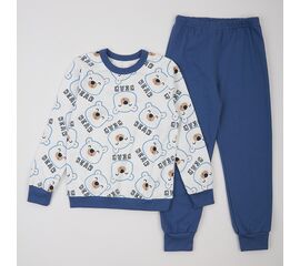  Піжама утеплена з начосом (світшот + штани) дитяча К3ФТ143, image 1 