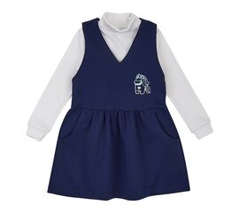  Комплект дитячий з сарафану та гольфу К15ДВ121, image 1 