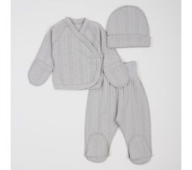  Комплект (льоля + повзунки + шапочка) дитячий К1АЖ002, image 1 