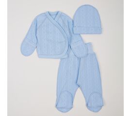  Комплект (льоля + повзунки + шапочка) дитячий К1АЖ002, image 1 