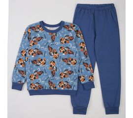  Піжама утеплена з начосом (світшот + штани) дитяча К3ФТ143, image 1 