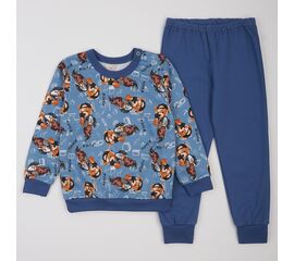  Піжама утеплена з начосом (світшот + штани) дитяча К3ФТ118, image 1 