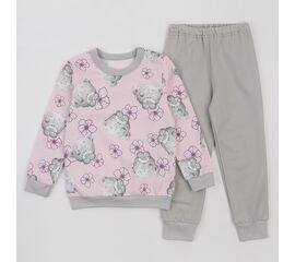  Піжама утеплена з начосом (світшот + штани) дитяча К3ФТ152, image 1 