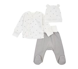  Комплект (льоля + повзунки + шапочка) дитячий К1ІН006, image 1 