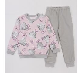  Піжама утеплена з начосом (світшот + штани) дитяча К3ФТ153, image 1 