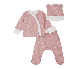  Комплект (льоля + повзунки + шапочка) дитячий К1ІН006, фото 1 