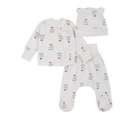  Комплект (льоля + повзунки + шапочка) дитячий К1ІН006, фото 1 