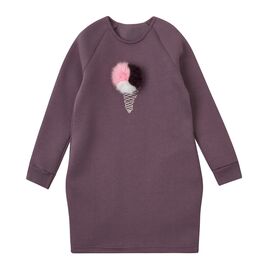  Сукня з довгими рукавами утеплена з начосом дитяча 5ТФ129, image 1 