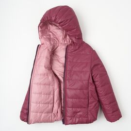  Куртка з капюшоном двостороння демісезонна дитяча 2ПЛ105, image 1 