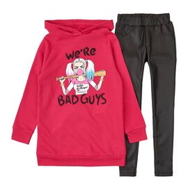  Костюм (худі-туніка + лосини) дитячий К3ДВ156, image 1 