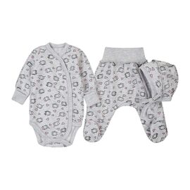  Комплект (чепчик + боді + повзунки) дитячий К5ФТ018, image 1 