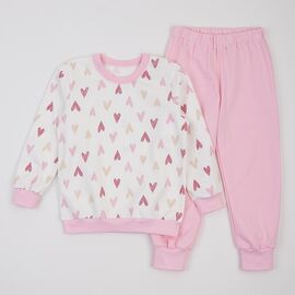  Піжама утеплена з начосом (світшот + штани) дитяча К3ФТ153, image 1 