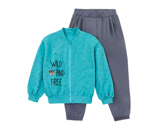  Спортивний костюм (кофта + штани) дитячий К2ДВ102, image 1 