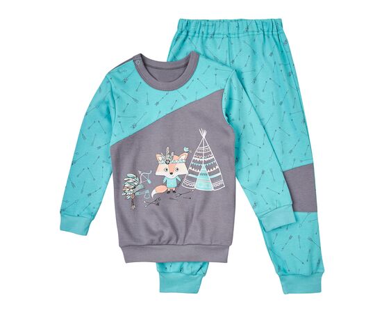  Піжама (світшот + штани) дитяча К3ІН108-1, image 1 
