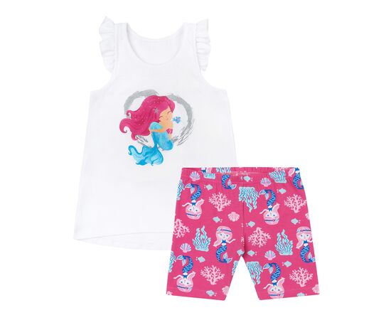  Комплект (майка-туніка + шорти-велосипедки) дитячий К3СК113, фото 3 