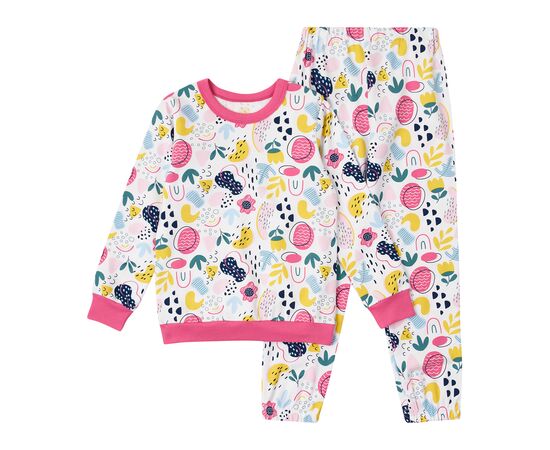  Піжама утеплена з начосом (світшот + штани) дитяча К3СН153, image 1 